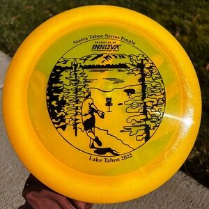 Innova Discs Yellow Orange 171g Sierra Tahoe Series Stamped Boss Golf Frisbee